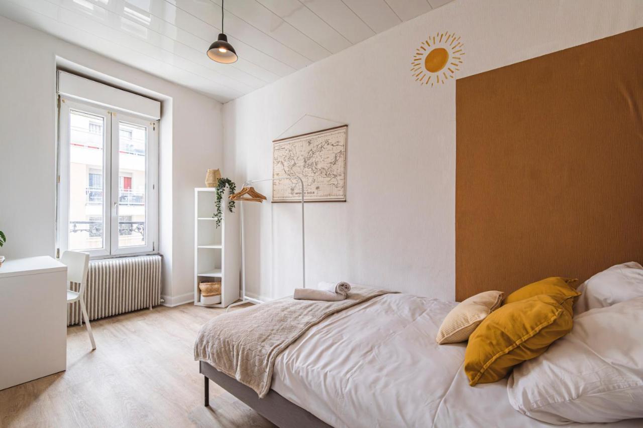 Le Zola - Charmant 2 Chambres - Centre Gare Реймс Екстериор снимка