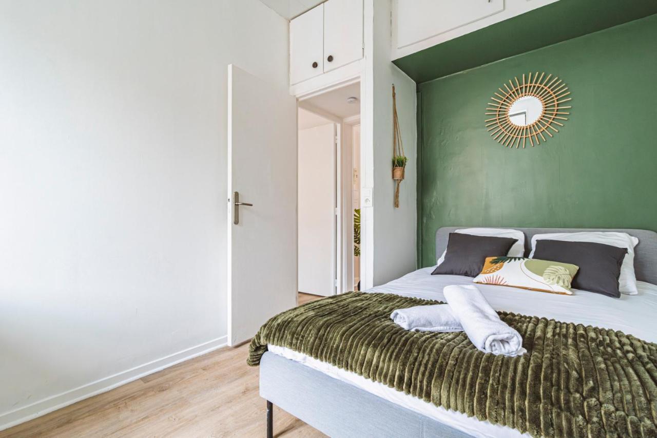 Le Zola - Charmant 2 Chambres - Centre Gare Реймс Екстериор снимка