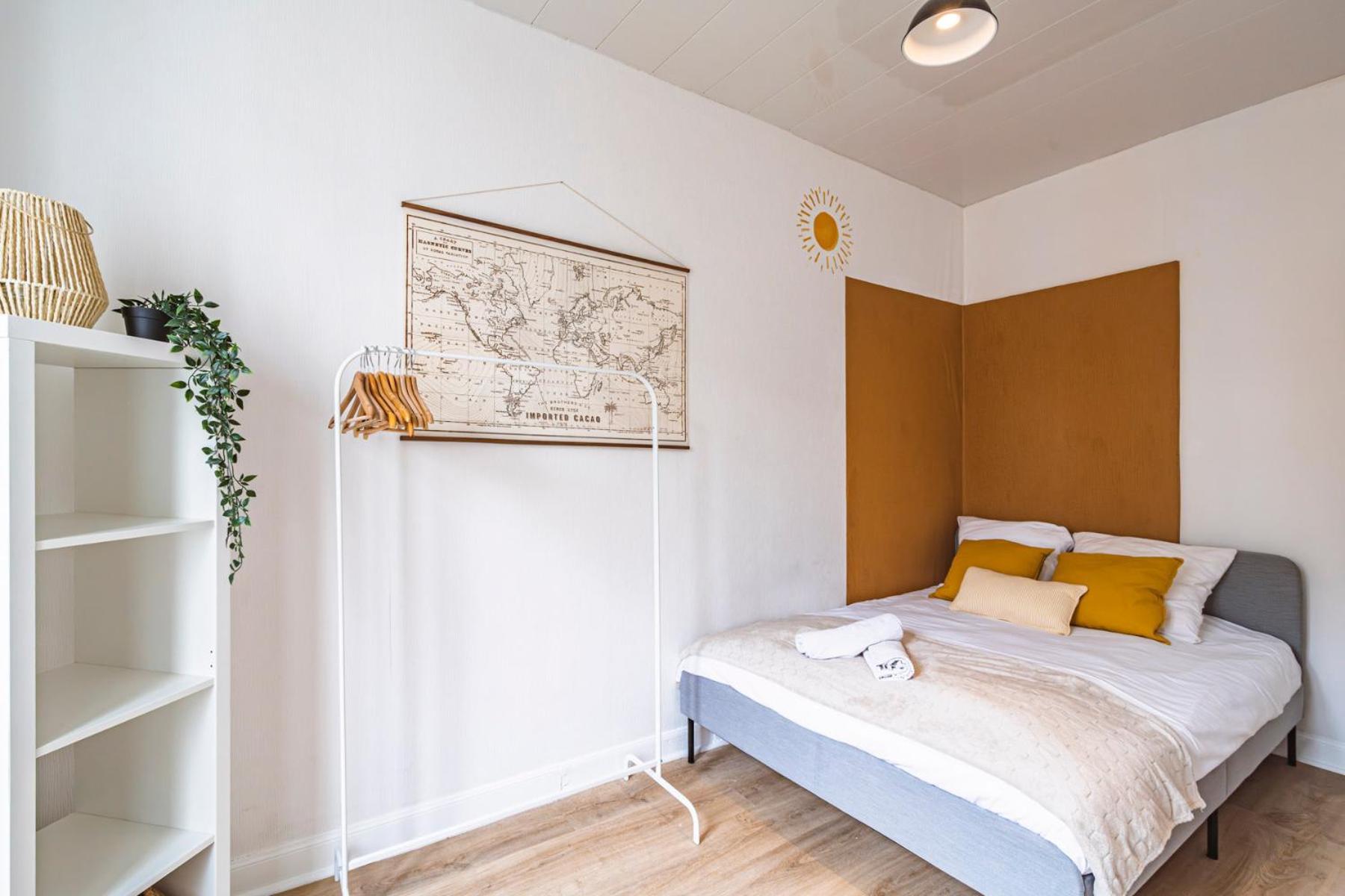Le Zola - Charmant 2 Chambres - Centre Gare Реймс Екстериор снимка